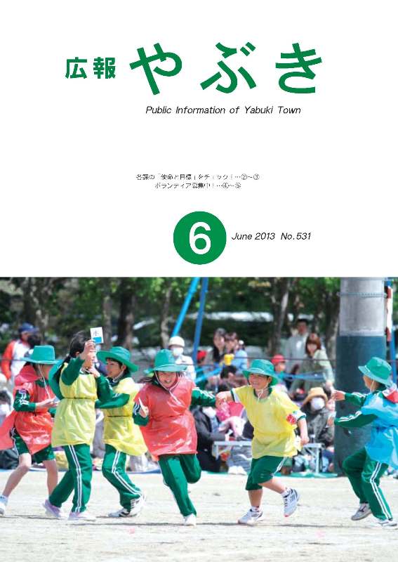 広報やぶき2013年6月号