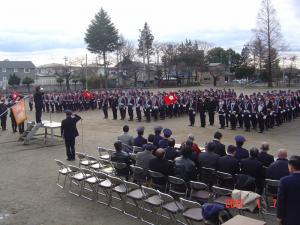 1月7日 矢吹町消防団出初式