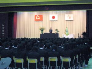 3月1日 光南高等学校第11回卒業証書授与式