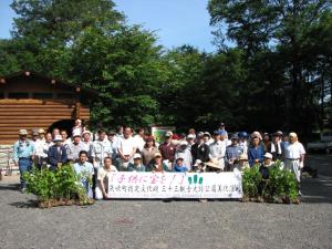 6月17日 二区自治会による「三十三観音史跡公園」美化活動01