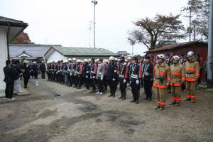 11月9日 矢吹町消防団秋季検閲02