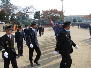 11月1日 平成21年度矢吹町消防団秋季検閲・火災防御訓練01