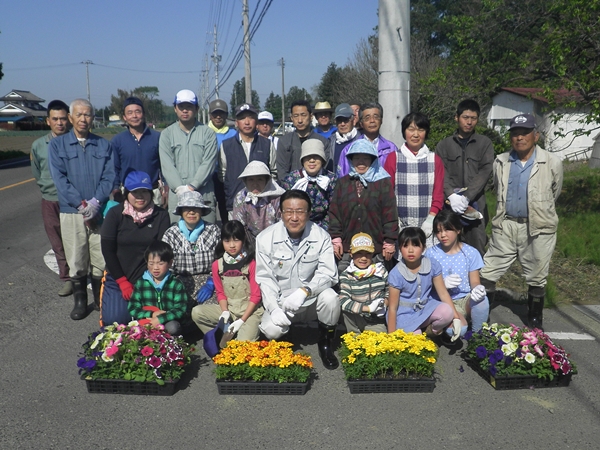 04花いっぱい運動（須乗新田地区）