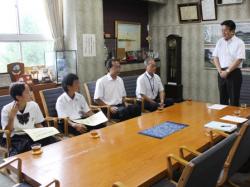 14東北中学校陸上競技大会出場報告会