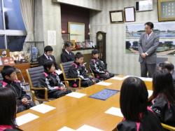 07善郷小学校　全国小学生クロスカントリーリレー研修大会出場報告会