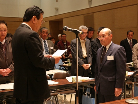 10行政区長委嘱状交付式・区長会総会01