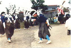 三城目獅子舞・平鍬踊り02