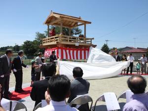 7月12日 神田区櫓新築除幕式01