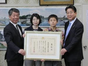 善郷小学校「文部科学大臣表彰」受賞報告会1