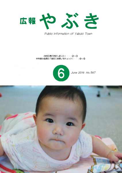 広報やぶき2016年6月号