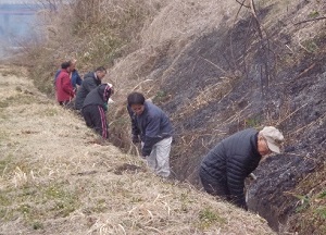 多面的_水路泥上げ